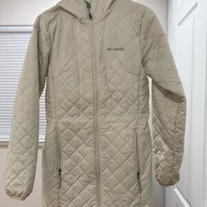 Columbia OmniHeat Quilted Hooded Coat XS